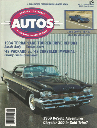 SPECIAL-INTEREST AUTOS 1989 AUG #112 - 427 VETTE SPECIAL, KEROSINE KATE